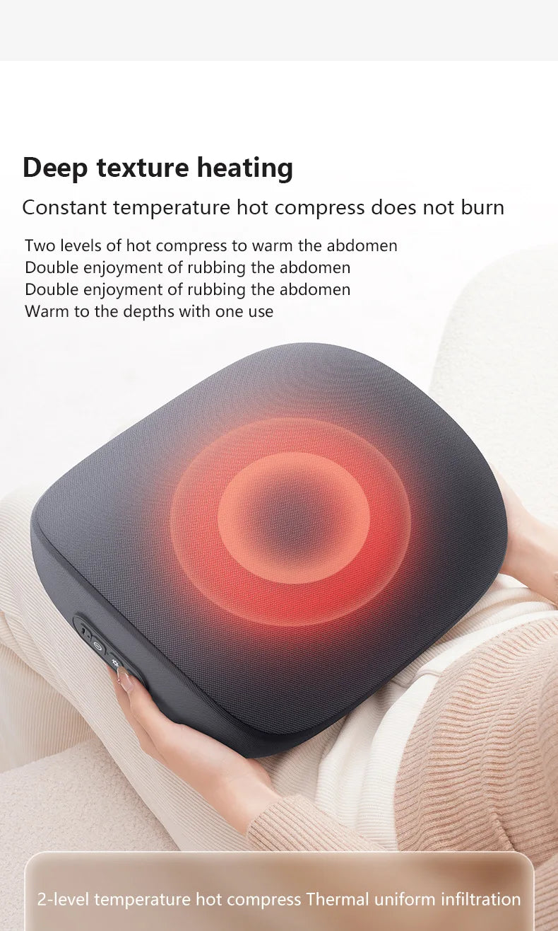 Neck Massage Pillow Shoulder Neck Massager Full Body Warming Kneading Home Car Waist Cushion Gift