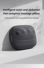 Neck Massage Pillow Shoulder Neck Massager Full Body Warming Kneading Home Car Waist Cushion Gift