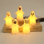 Halloween LED Candle Light – Hanging Ghost Party Decoration & Ornament