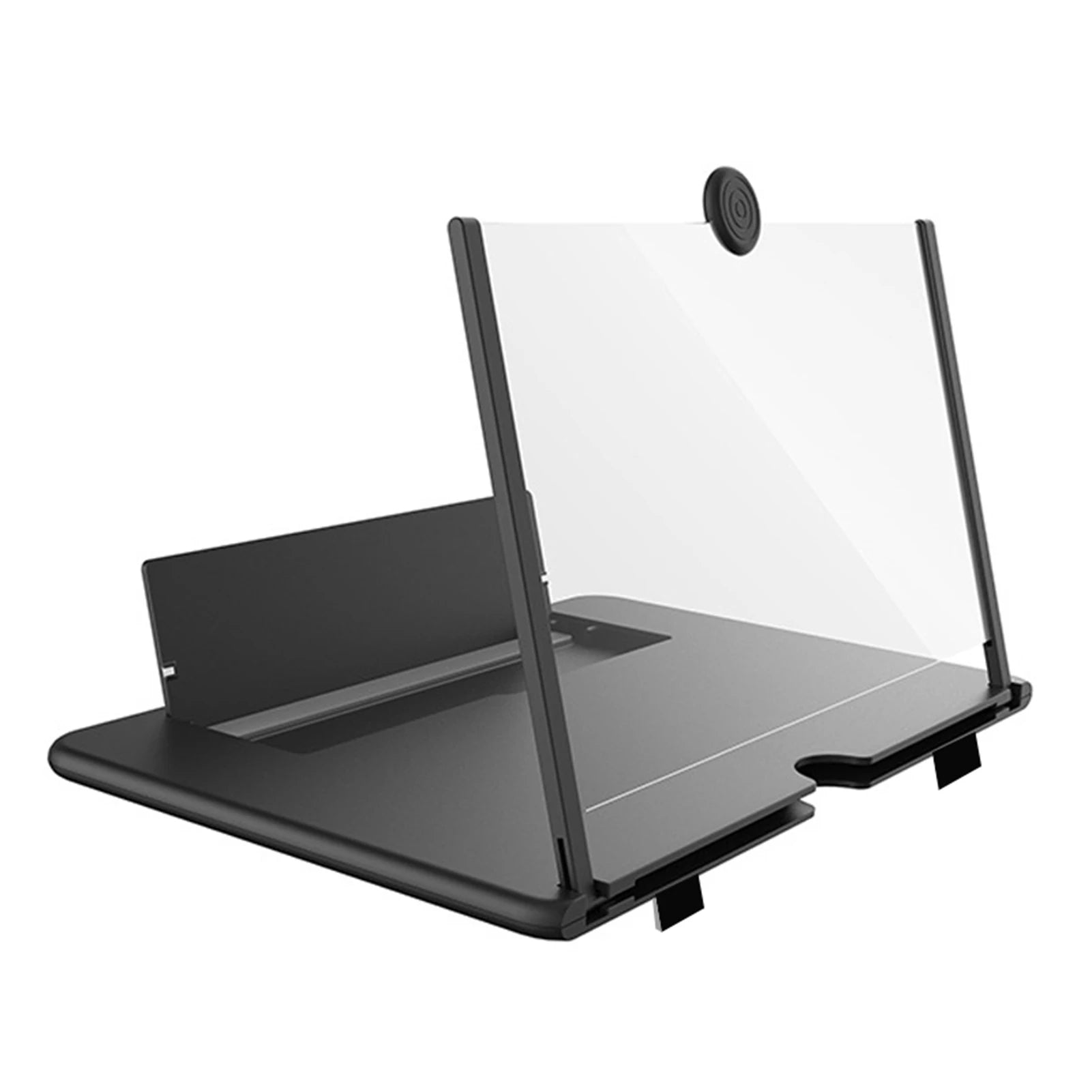 L16 16-Inch Mobile Phone Screen Magnifier – 3D HD Screen Enlarger with Foldable Stand, Universal Phone Holder for Movies & Gaming