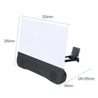 2021 New 4 In 1 K9 Anti-Ultraviolet Bluetooth Speaker 14 Inch  HD Mobile Phone Screen Amplifier Holder  emergency power supply