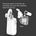 Yongrow Newest N1 Rechargeable Medical Portable Nebulizer Inhaler nebulizer for kids Adult Mini Atomizer Health Care nebulizador