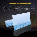 2021 New 4 In 1 K9 Anti-Ultraviolet Bluetooth Speaker 14 Inch  HD Mobile Phone Screen Amplifier Holder  emergency power supply