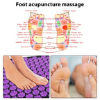 Acupressure Yoga Mat Kuznetsov's Applicator Cushion Sensi Massage Body Needles With Spikes Pillow Foot Massager Fitness Pilates