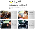 Solar Powered Car Air Purifier Ozone And Negative Ion Eliminate Odors Smoke Formaldehyde For Car Home Office And Travel