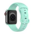 Silicone Strap for Apple Watch Series 9 8 7 6 5 4 3 SE (38mm 40mm 41mm 42mm 44mm 45mm 49mm) – Soft Rubber Sport Band for Men, Women & Kids – Compatible with W26 W37 W46 W56 FK88 IWO7 Pro Max Plus Smartwatch