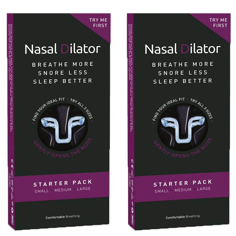 3 sizes Stop Snoring Device Silicone Elastic Nose Clip Anti-Snoring Supplies Nasal Dilator for Better Sleep & Improved Airflow