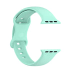 Silicone Strap for Apple Watch Series 9 8 7 6 5 4 3 SE (38mm 40mm 41mm 42mm 44mm 45mm 49mm) – Soft Rubber Sport Band for Men, Women & Kids – Compatible with W26 W37 W46 W56 FK88 IWO7 Pro Max Plus Smartwatch