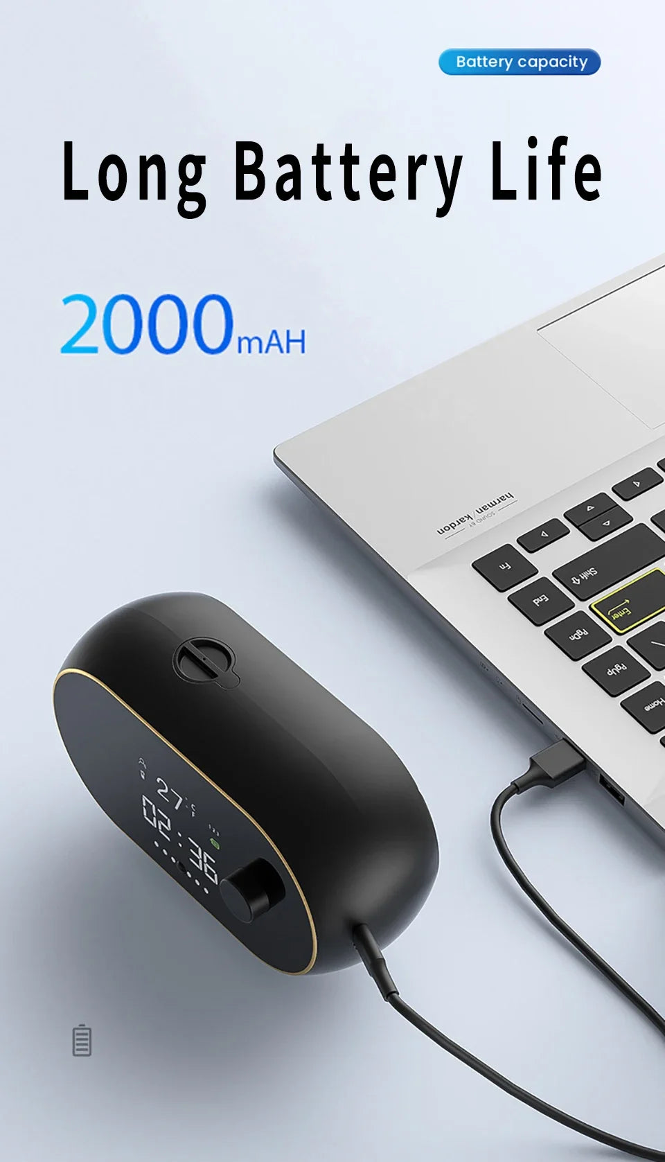 450ML Touchless Wall-Mounted Intelligent Induction Automatic Senor Soap Dispenser Electric Rechargeable Sanitizer Wash Machine