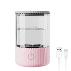USB Plug Portable Electric Makeup Brush Cleaner Folding Powder Puff Cleaning Tool Makeup Brushes Automatic Washing Stand Device