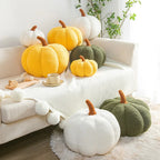 High Quality Soft Cute Pumpkin Shaped Pillow Nordic Style Room Decor Plush Sofa Living Room Bedside Bed Cushion 20/28/35cm