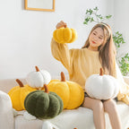 High Quality Soft Cute Pumpkin Shaped Pillow Nordic Style Room Decor Plush Sofa Living Room Bedside Bed Cushion 20/28/35cm