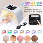 7 Color LED Facial Spa Device Skin Rejuvenation Light Photodynamic LED Mask for Beauty Skin Care Equipment