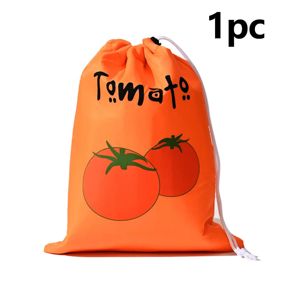 1-4 PCS Insulated Food-Safe Storage Bags Alum Foil Drawstring Pouch for Fridge Travel & Outdoor  Reusable Thermal Eco-Friendly