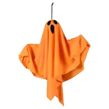 Halloween Ghost Hanging Night Light – LED Lamp Horror Props & Decor