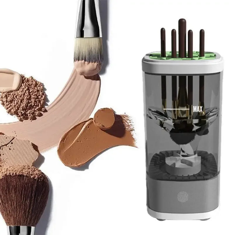 Automatic Electric Makeup Brush Cleaner Quick Dry Cross-Border Beauty Tool Home Use Cosmetic Brush Drying Machine