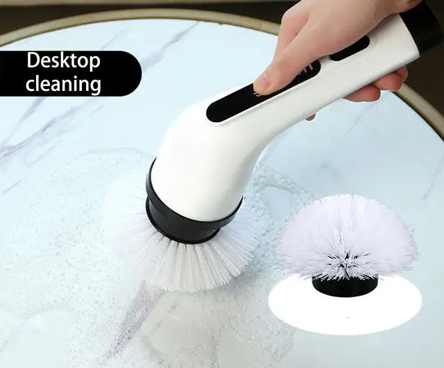 9 in 1 electric cleaning brush, multi-functional wireless rotating cleaning brush