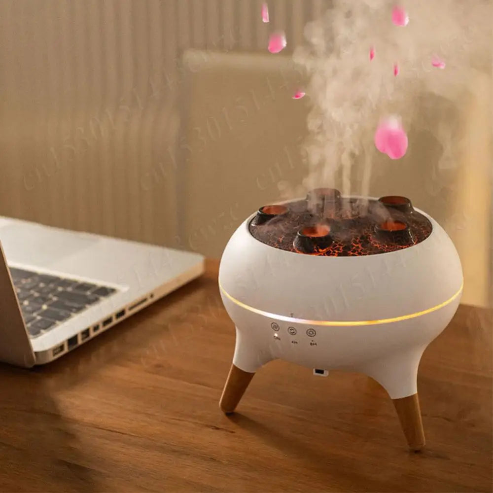 Dynamic Jellyfish Air Humidifier Aromatherapy Essential Oil Diffuser Remote Control Aroma Diffuser Cool Mist Humidifier for Home