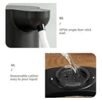 New Wall Mounted Automatic Soap Dispenser Foam Smart Hand Washing Machine 500ml Liquid Rechargeable Bathroom Induction Sensor.
