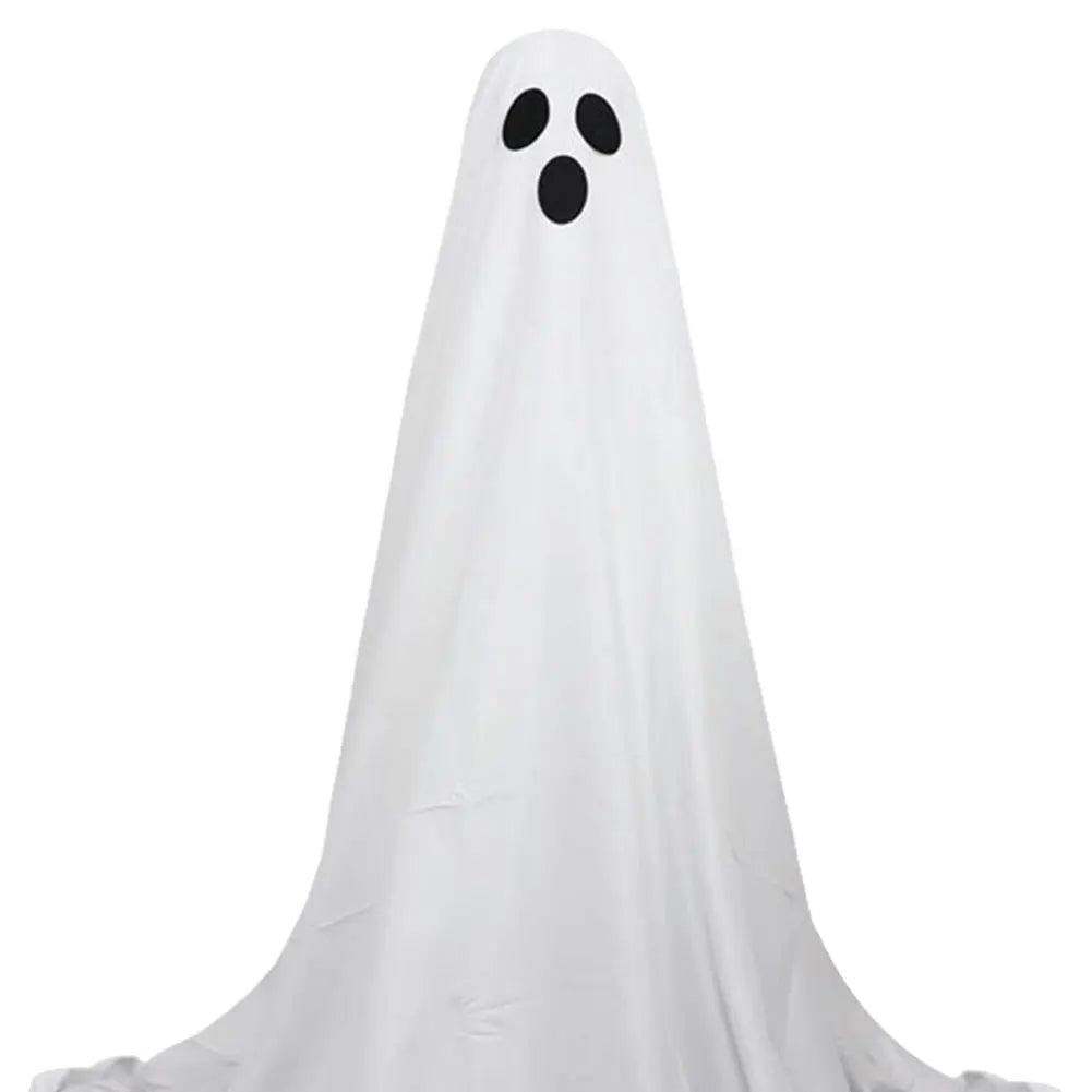 Halloween Decoration LED String Lights Luminous Ghost Decoration Horror Props Garden Yard Decoration Scary White Standing Ghost