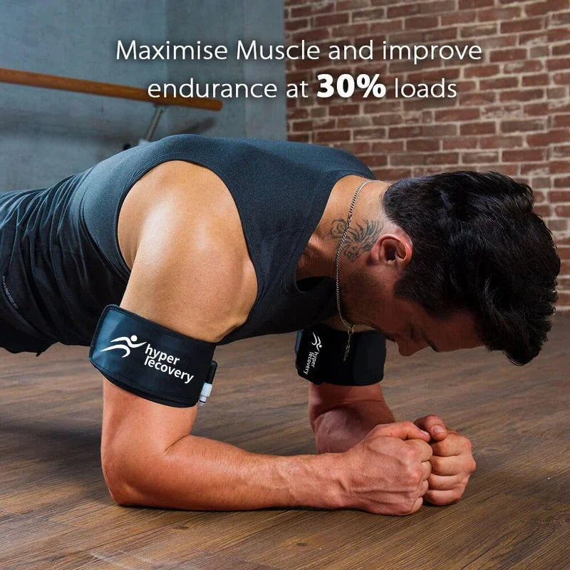 BFR fitness training blood flow restriction band, compression training band, pressure display, compression band