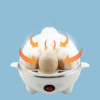 220V Electric Egg Cooker & Steamer – Multifunction Hard-Boiled Egg Boiler with Anti-Slip Base for Vegetables & Food 2025