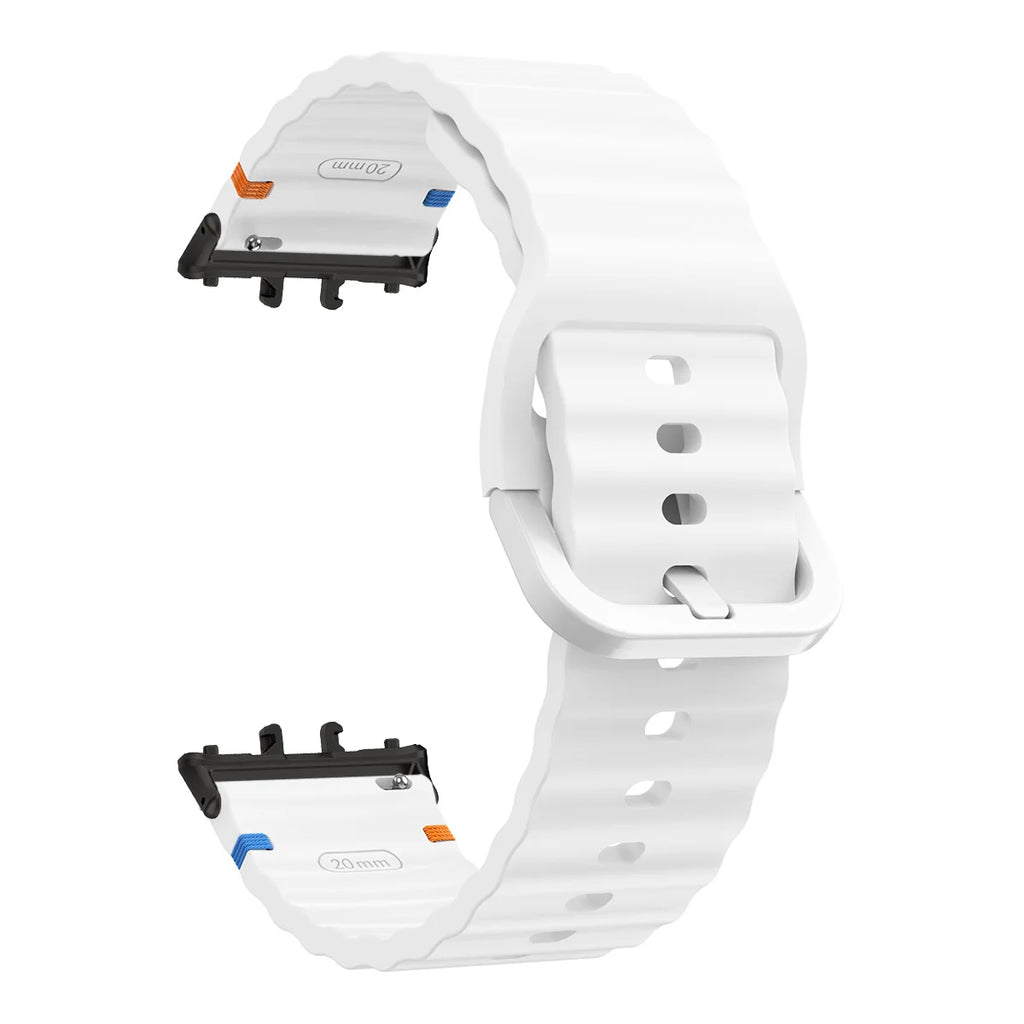 Premium Silicone Sport Strap for Samsung Galaxy Fit 3 – Adjustable Soft Wristband Replacement Bracelet for Fitness & Everyday Wear