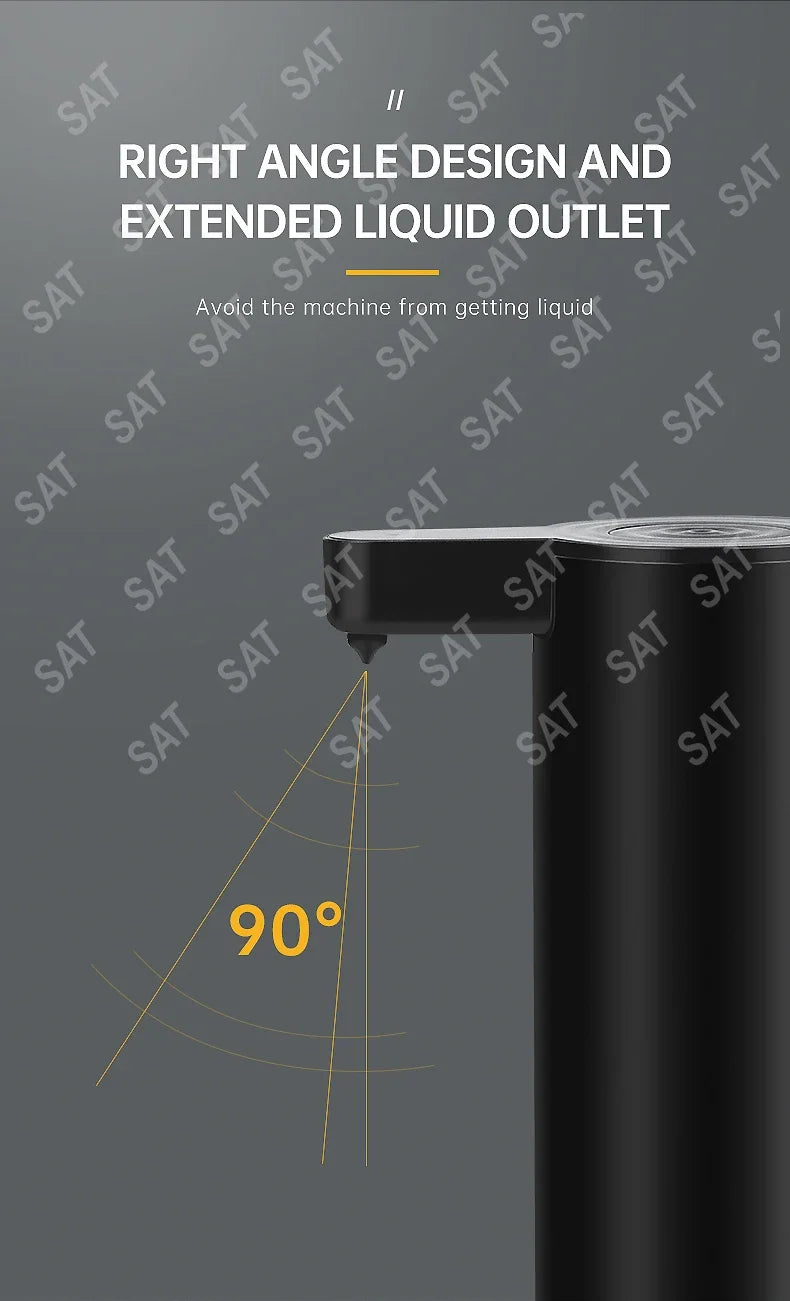%a For New Sensor Non-contact Liquid Soap Dispenser for Kitchen Automatic Washing Hand Machine Washer Shampoo Detergent Dispen