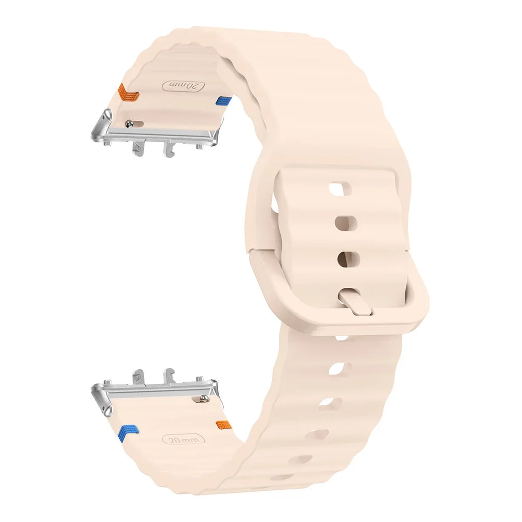 Premium Silicone Sport Strap for Samsung Galaxy Fit 3 – Adjustable Soft Wristband Replacement Bracelet for Fitness & Everyday Wear