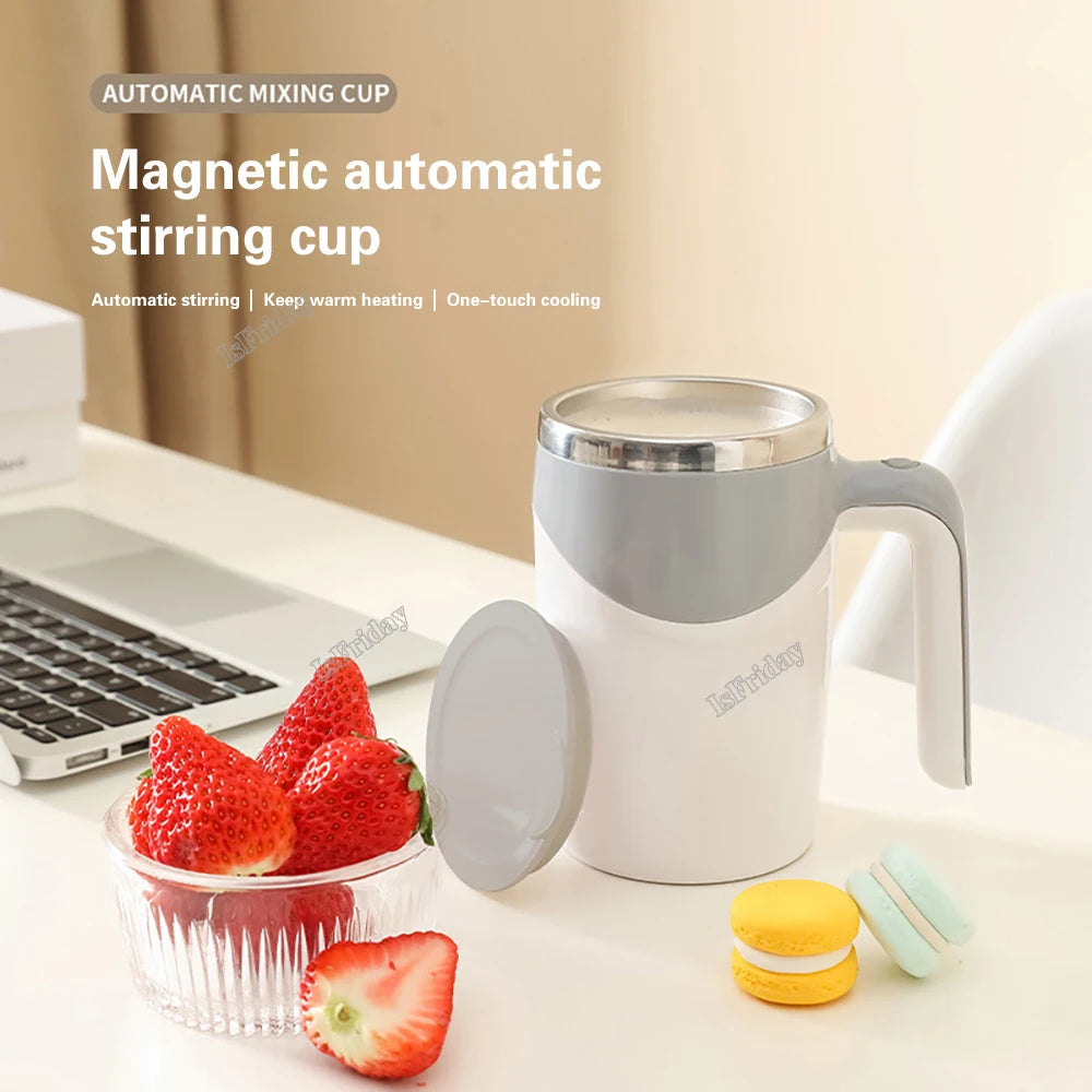 Automatic Coffee Mixing Cup Electric Protein Powder Mixing Cup Automatic Self Stirring Magnetic Mug Thermal Cup Stirring Coffee
