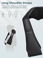 Shiatsu Neck and Shoulder Massager Heated Back Massager U Shape Deep Kneading Electric Massage Pillow For Neck Waist Leg Body