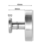 Black Stainless Steel Wall Mounted Hook Hotel Bathroom Coat Hook Home Use Sticky Hook Origin China Mainland AE Stock