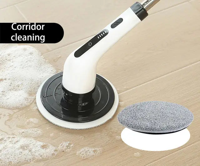 9 in 1 electric cleaning brush, multi-functional wireless rotating cleaning brush
