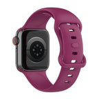 Silicone Strap for Apple Watch Series 9 8 7 6 5 4 3 SE (38mm 40mm 41mm 42mm 44mm 45mm 49mm) – Soft Rubber Sport Band for Men, Women & Kids – Compatible with W26 W37 W46 W56 FK88 IWO7 Pro Max Plus Smartwatch