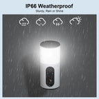 ANRAN 2K Solar Floodlight Security Camera – Outdoor WiFi Battery Cam with Color Night Vision & Motion Detection 2025