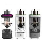 Rechargeable Electric Makeup Brush Cleaner – Automatic Cleaning, Quick Drying & UV Disinfection Tool