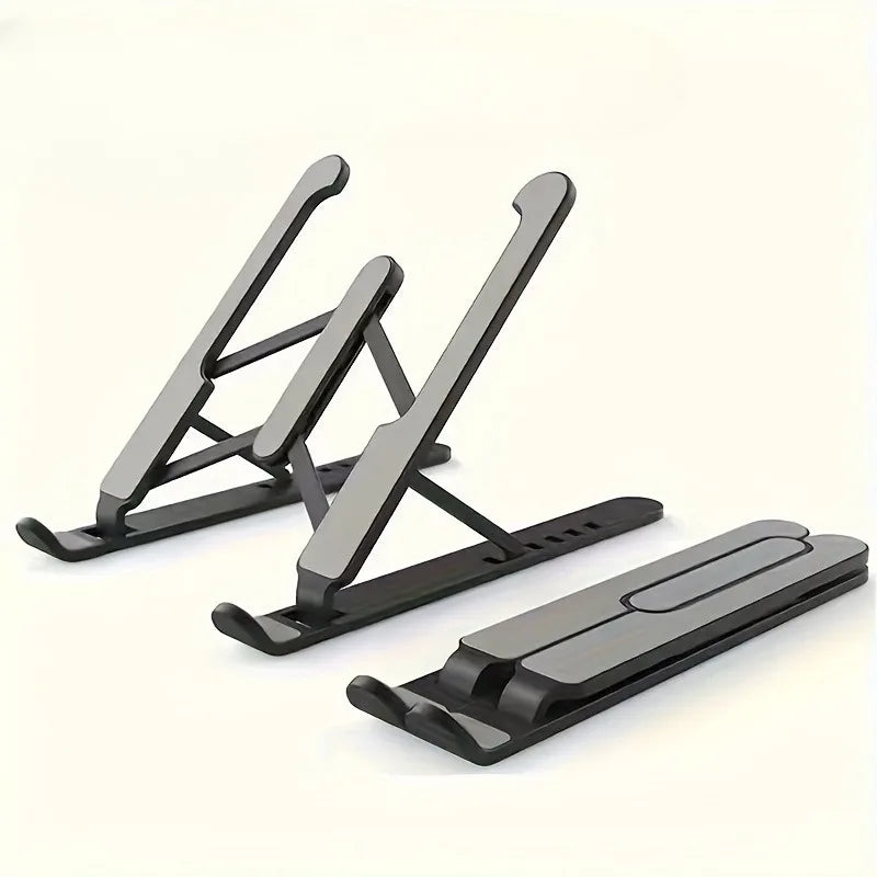 Foldable Laptop Stand – Portable & Adjustable Notebook Holder for Desk, Travel & Office 2025