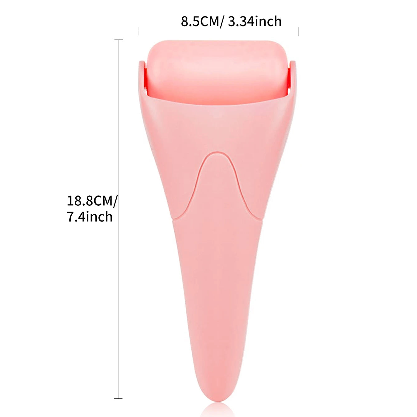 1PC Ice roller Massager, facial roller massage stick, ice compress care, cold compress roller, plastic handle facial massager -