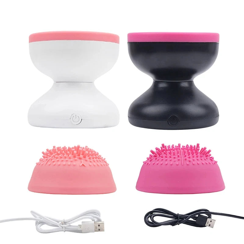 USB Plug Portable Electric Makeup Brush Cleaner Folding Powder Puff Cleaning Tool Makeup Brushes Automatic Washing Stand Device