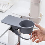 ABS Cup Holder Automotive Creativity Table Side Water Cup Holder Office Desk Computer Desk Fixed Cup Holder