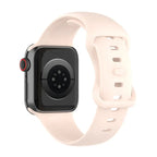 Silicone Strap for Apple Watch Series 9 8 7 6 5 4 3 SE (38mm 40mm 41mm 42mm 44mm 45mm 49mm) – Soft Rubber Sport Band for Men, Women & Kids – Compatible with W26 W37 W46 W56 FK88 IWO7 Pro Max Plus Smartwatch