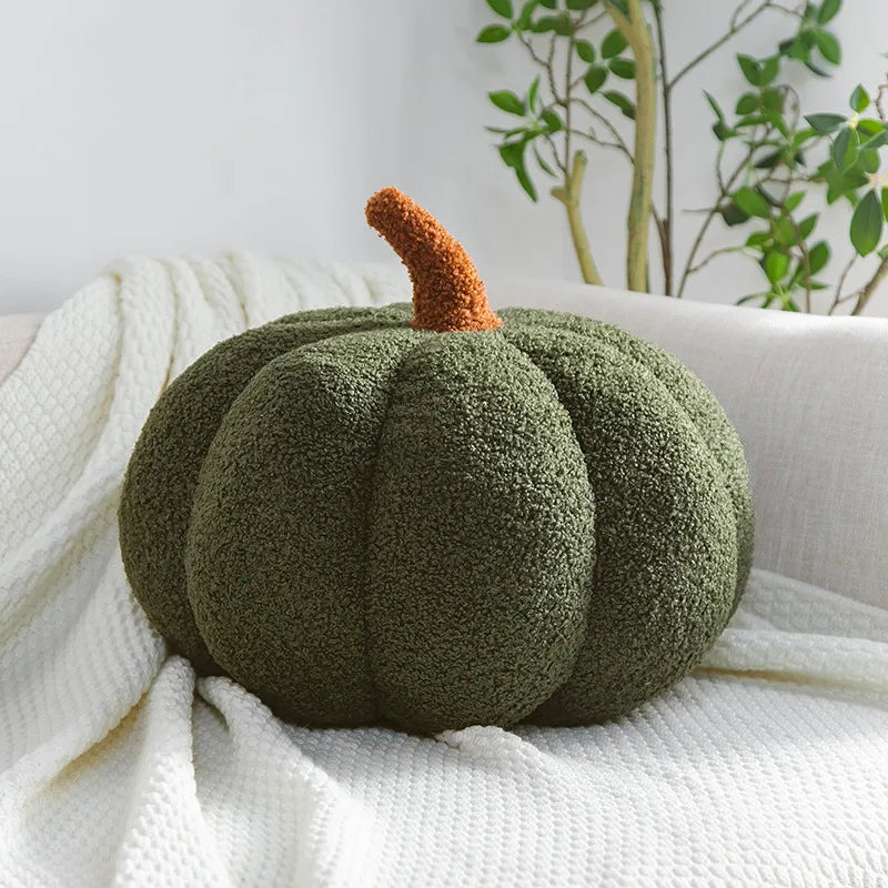High Quality Soft Cute Pumpkin Shaped Pillow Nordic Style Room Decor Plush Sofa Living Room Bedside Bed Cushion 20/28/35cm