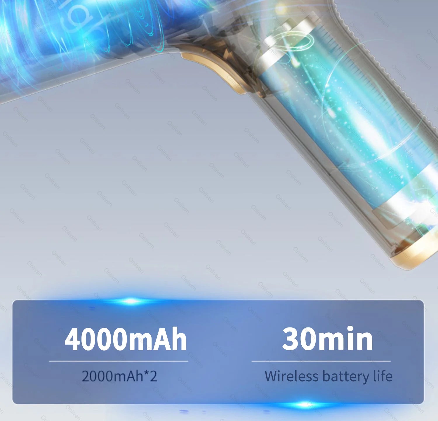 98000PA Wireless Car Vacuum Cleaner – Ultra-Powerful Mini Handheld with USB Charging & Wet/Dry Cleaning