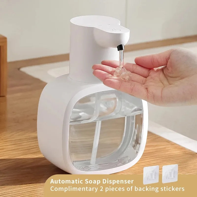 New Wall Mounted Automatic Soap Dispenser Foam Smart Hand Washing Machine 500ml Liquid Rechargeable Bathroom Induction Sensor.