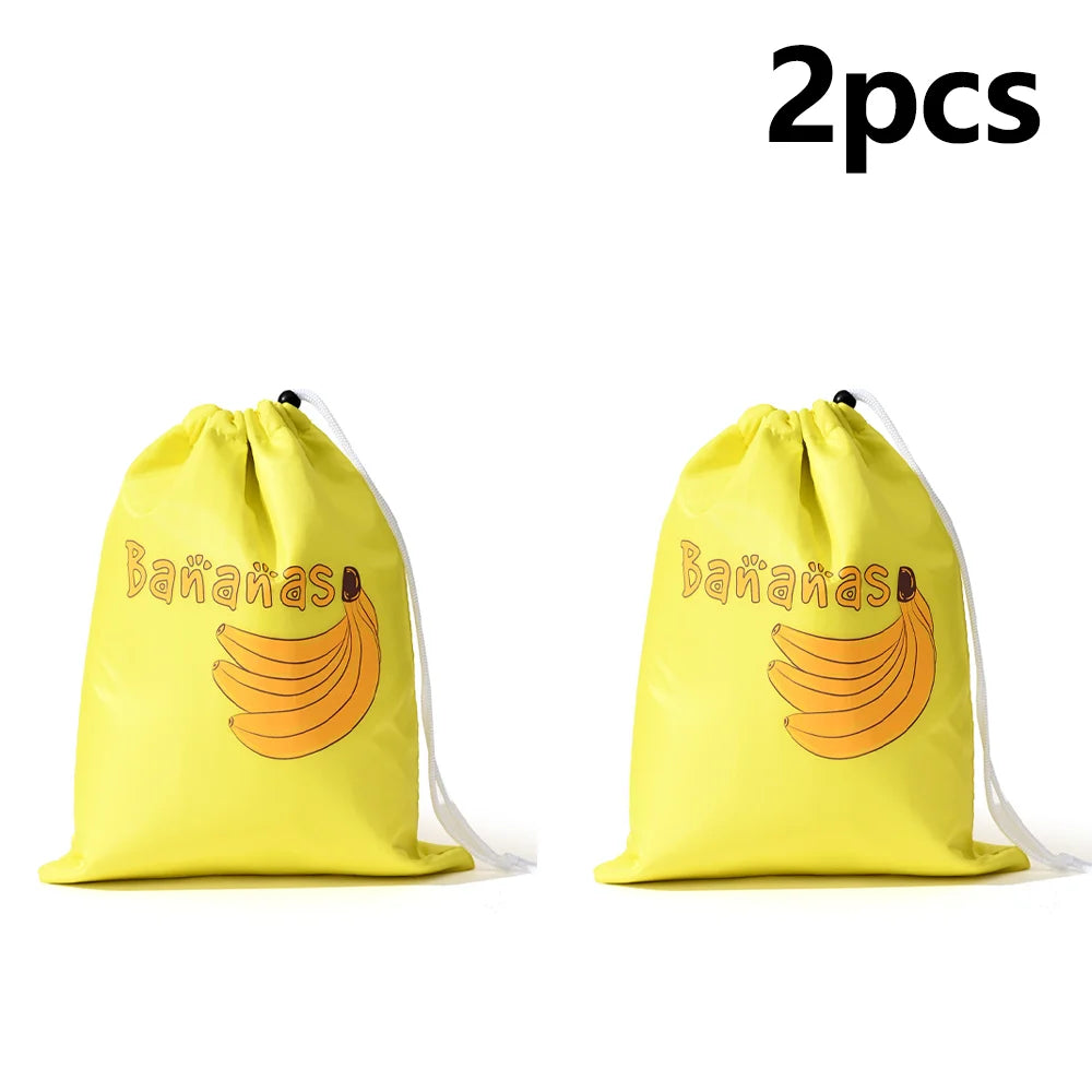 1-4 PCS Insulated Food-Safe Storage Bags Alum Foil Drawstring Pouch for Fridge Travel & Outdoor  Reusable Thermal Eco-Friendly