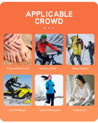 Heated Socks Winter Warm Snowmobile Skiing Heated Socks Rechargeable Outdoor Sport Thermal Heated Foot Warmer Ski Sports