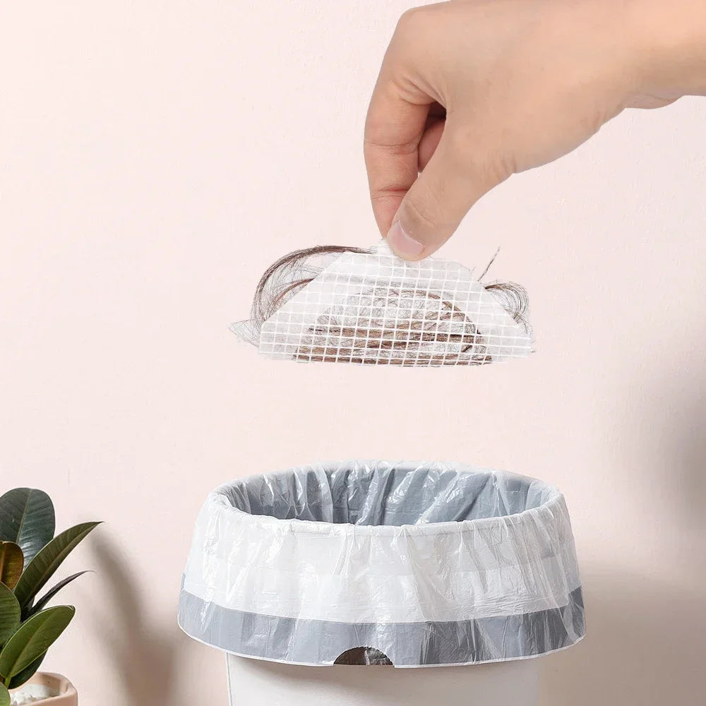 5-20Pcs Disposable Floor Drain Sticker Shower Drain Hair Catcher Cover Sink Strainers Hair Filters Bathtub Mesh Filter Sticker