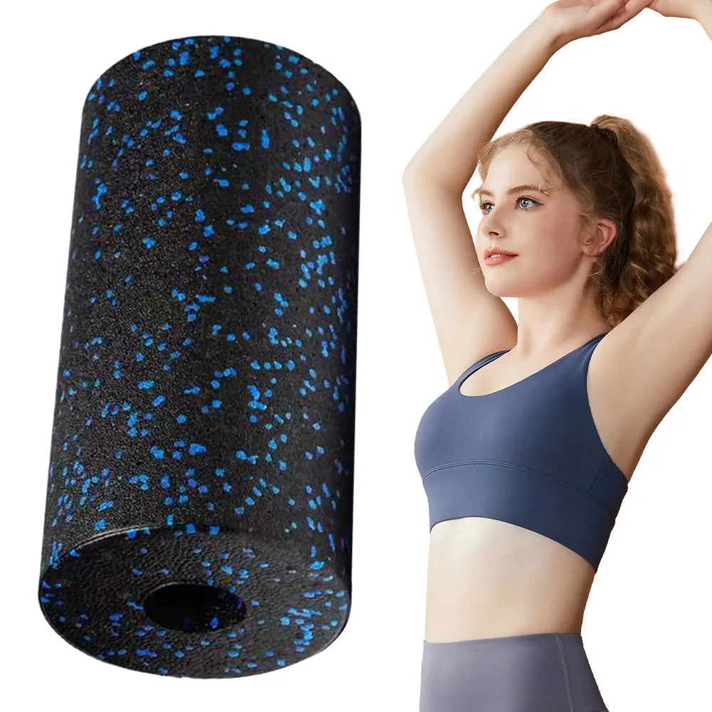 High-Density Foam Exercise Roller – Portable Hollow Muscle Massage Roller for Fitness, Yoga & Bodybuilding 2025