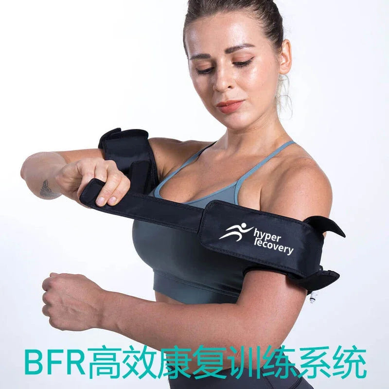 BFR fitness training blood flow restriction band, compression training band, pressure display, compression band