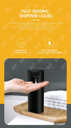 %a For New Sensor Non-contact Liquid Soap Dispenser for Kitchen Automatic Washing Hand Machine Washer Shampoo Detergent Dispen